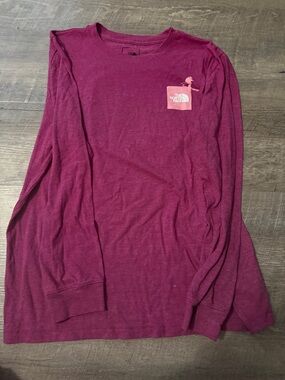The North Face Women's Long Sleeve Tee - Pink Heather